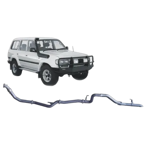 Redback Exhaust to Suit Toyota Landcruiser 80 Series Wagon 1990 - 1998 HDJ80R 4.2 Litre