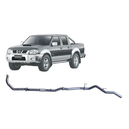 Redback Exhaust to Suit Nissan Navara D22 2001 - 2014 YD25-Ti 2.5 Litre