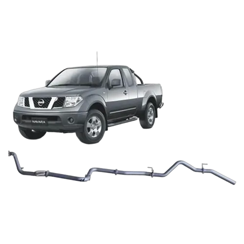 Redback Exhaust to Suit Nissan Navara D40 2007 - 2015 YD25DD-Ti 2.5 Litre