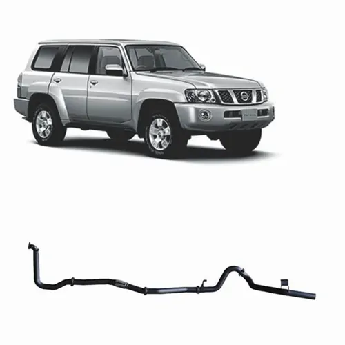 Redback Exhaust to Suit Nissan Y61 GU Patrol 1998 - 2016 TD42-T 4.2 Litre
