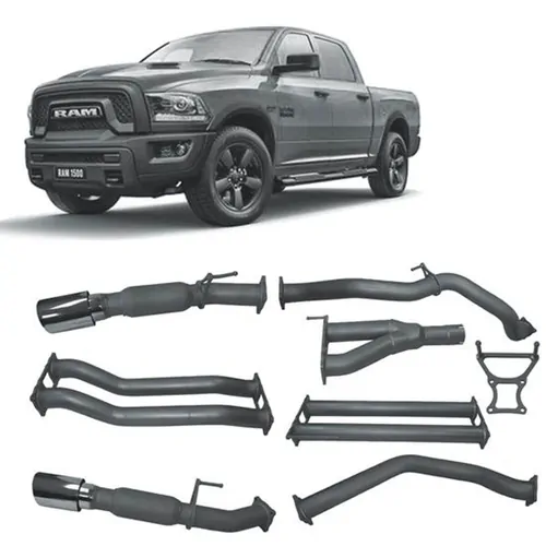 Redback Exhaust to Suit Ram 1500 2018 Onwards HEMI5.7 5.7 Litre