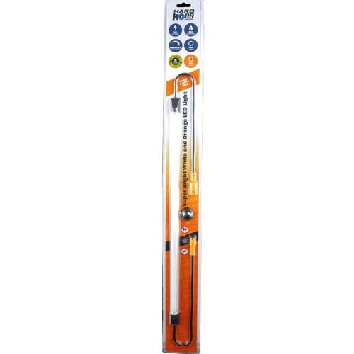 Hard Korr 48cm Super Bright LED Light Bar Orange/White With Cig Plug Diffuser