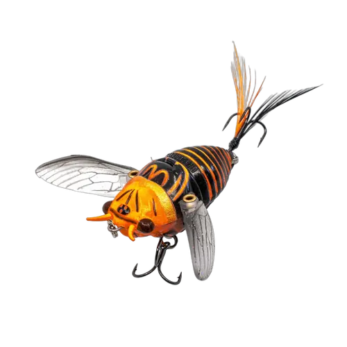 Chasebaits Ripple Cicada 43 Col 07 Orange Devil