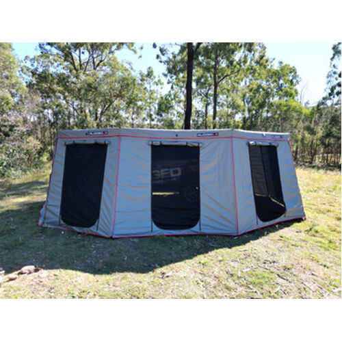 Rugged 4x4 Platinum 1.5m 270 Awning Wall Kit