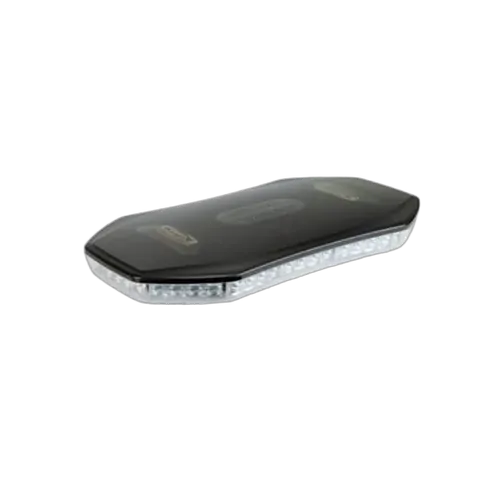 Roadvision LED Mini Light Bar Revolver Series 10-30V Amber/Clear Lens Magnetic Mount 48SMD LEDs 10 Function SAE Class 1 400x217x47mm