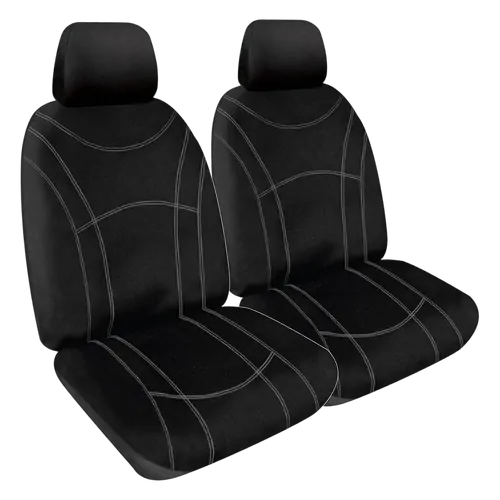 Neoprene Seat Covers For Isuzu D-Max Dual Cab SX 05/12-13 FRONT