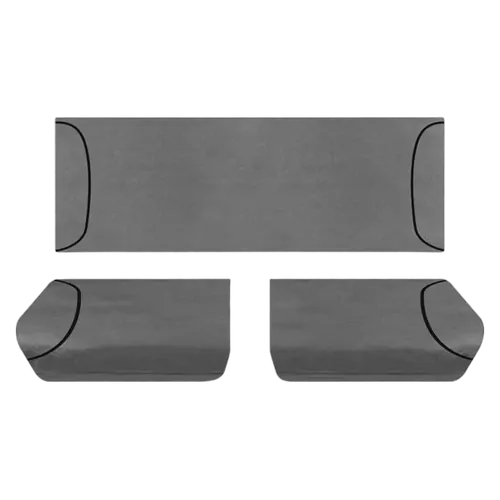 Tuff Terrain Canvas Grey Seat Covers to Suit Toyota Hilux SR SR5 Extra Cab (4X4) 07/11-06/15 REAR