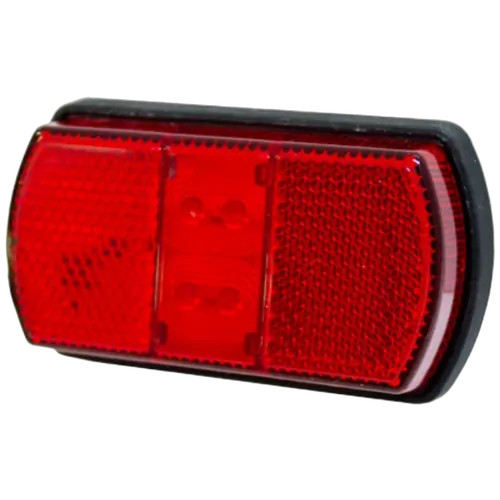 Supex LED Rear Marker Lamp w/ Reflectors Red