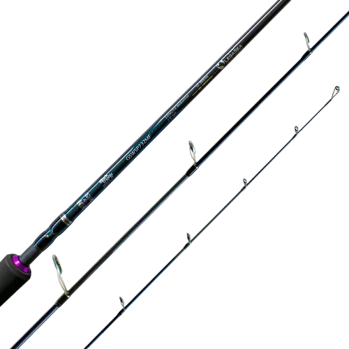 Black Magic Gladius SW Spin Rod 7'3" 2 Piece 5-9kg Medium -Fast Action Rod