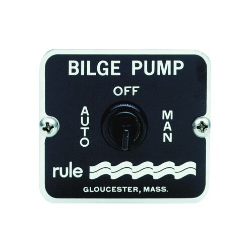 Rule Bilge Pump Control Switch Panel 3 Way
