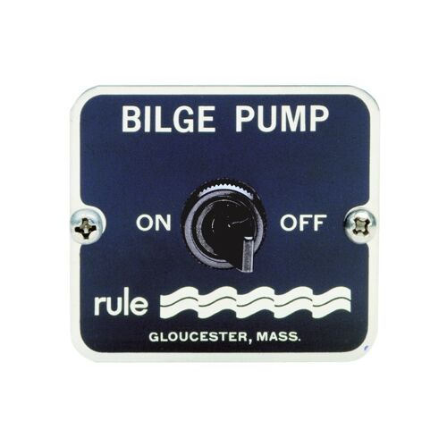 Rule Bilge Pump On/Off Switch Panel