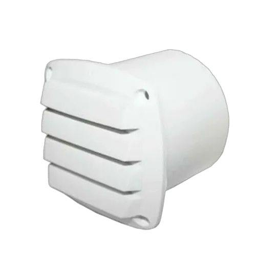 Louvre/Blower Vent -White Nylon 75mm Hose