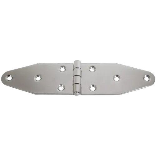 Strap Hinges 176mm Stainless Steel (Pair)