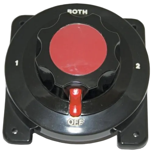 Battery Selector Switch - Heavy Duty Black