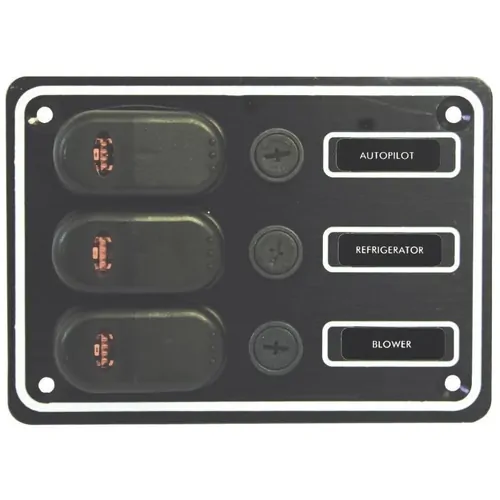 Weatherproof 3 Gang Switch Panel