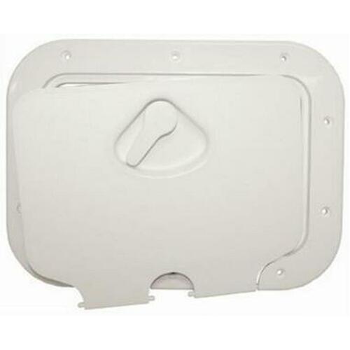 Storage Access Hatch 375mm x 275mm White Removeable Lid