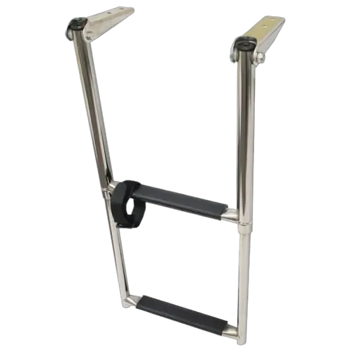 Telescopic Stainless Steel Ladders - Horizontal Mount