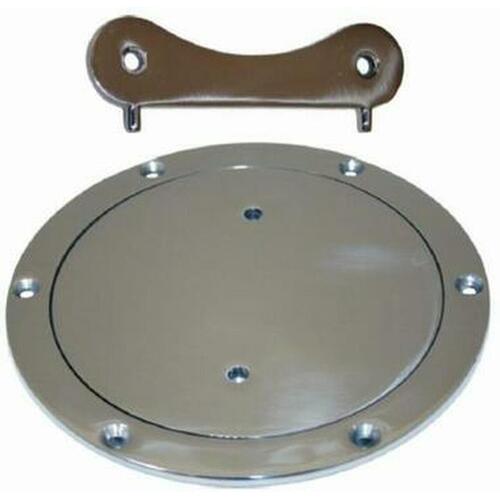 Rwb Deck Plate & Key Stainless Steel 100mm