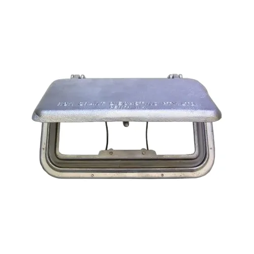 Scupper - Plain Aluminium Small