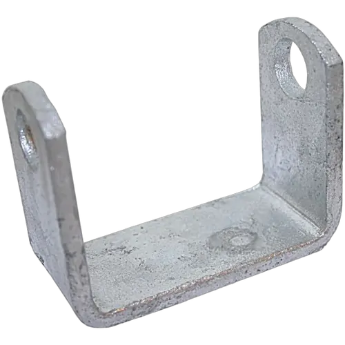 Galvanised Trailer Roller Bracket 113mm