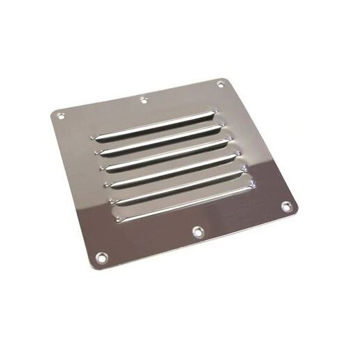 Louvre Vent - 304 Stainless Steel 6 Louvre 127mm x 115mm