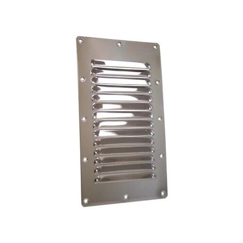 Louvre Vent - 304 Stainless Steel 14 Louvre 227mm x 127mm