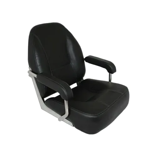 Mojo Deluxe Seat Stainless Steel - Black