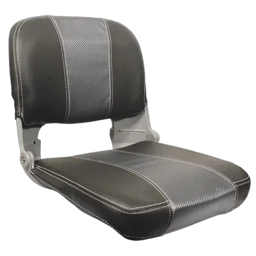 Captain Folding Padded Seat Charcoal/Carbon