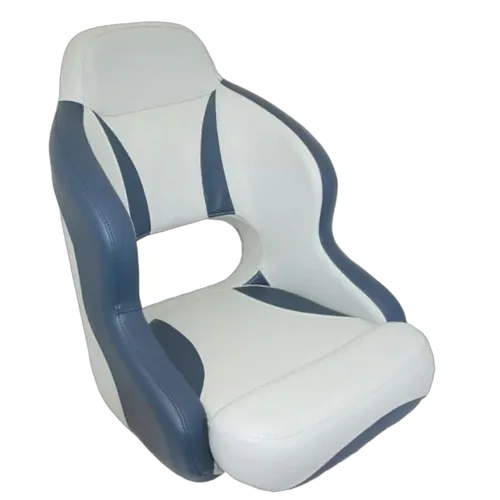 Compact Helmsman Admiral Seat - Dark Blue/ Light Grey
