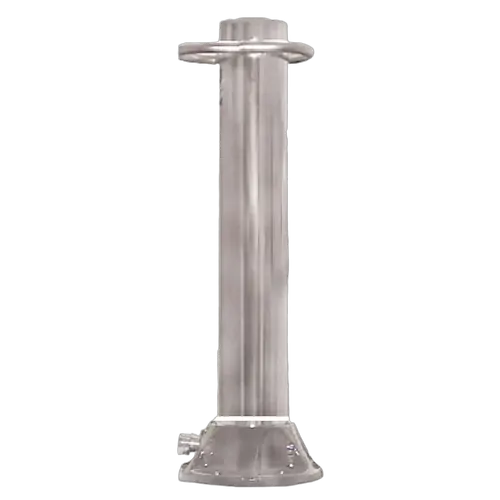 Heavy Duty Ski Pole - Stainless Steel - Detachable - Transom/Bulkhead Mount