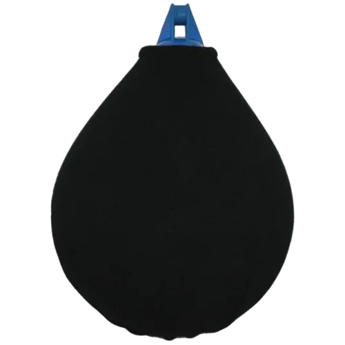 Majoni Fender Teardrop Cover Single Thickness 350mm x 480mm Black - Pair