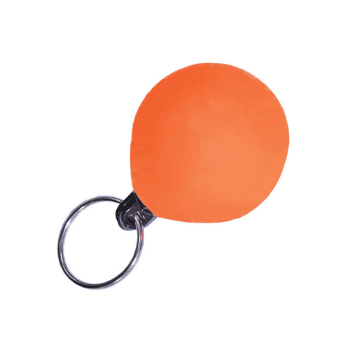 Floating Buoy Key Ring - Orange/Black