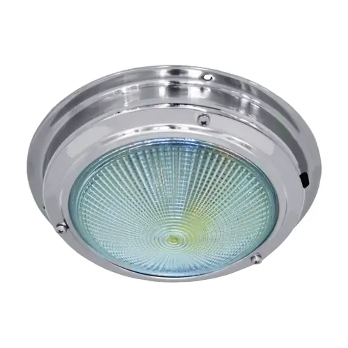 Led Dome Light Stainless Steel Medium 140mm 12V