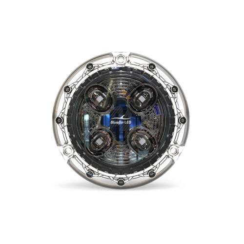 Bluefin Underwater Light P4 Polymer Cobalt Blue 12V