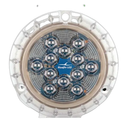 Bluefin Piranha P24 Bronze Base Led Underwater Light - Diamond White