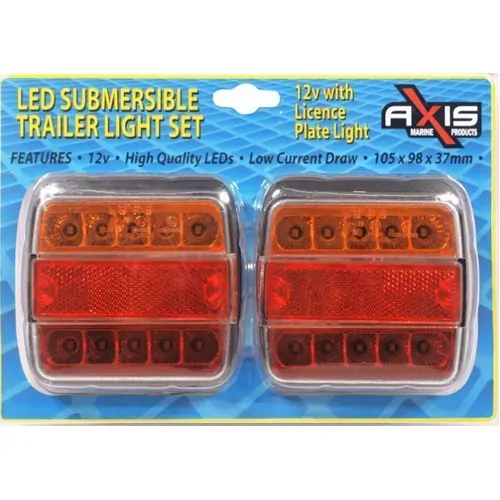 Axis Waterproof Trailer Lights Led (Pair)