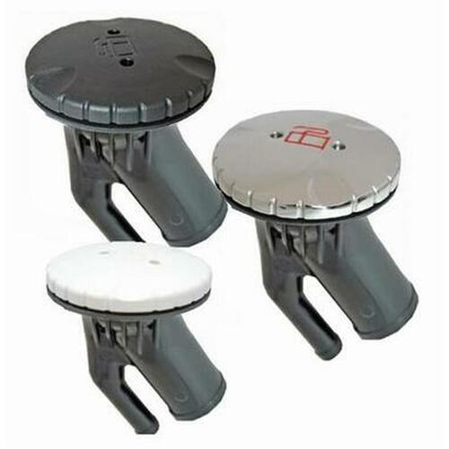 Attwood Vented Deck Fill - Stainless Steel - Angled - 83mm - Water