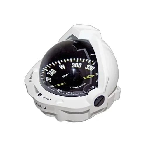 Plastimo Compass Offshore 105 Flush Mount - Flat White