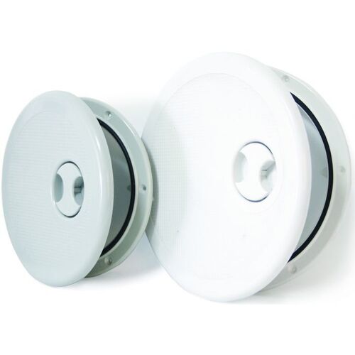 Round Hinged Access Hatches - White 280mm