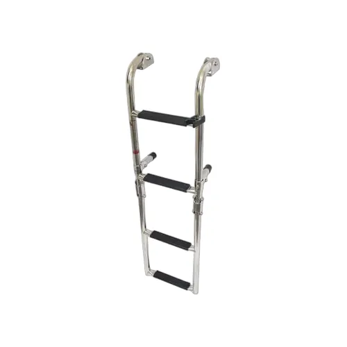 4 Step Folding Stainless Steel Boarding Ladder