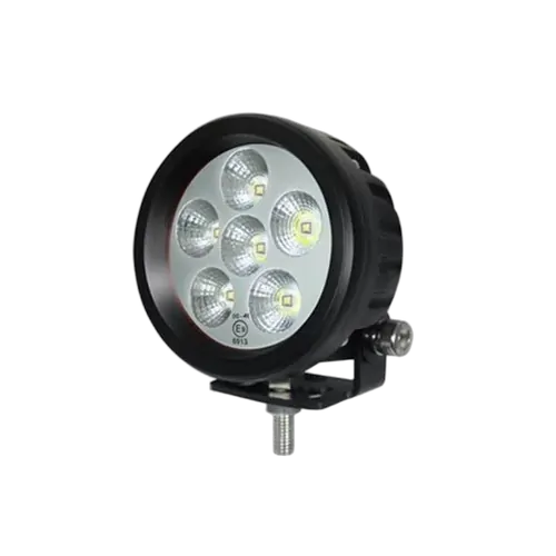 Roadvision LED Work Light Round Flood Beam 10-30V 6 x 3W Osram HL LEDs 18W 1500lm IP67 89x89x58mm Roadvision