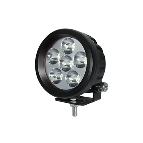 Roadvision LED Work Light Round Spot Beam 10-30V 6 x 3W Osram HL LEDs 18W 1500lm IP67 89x89x58mm Roadvision
