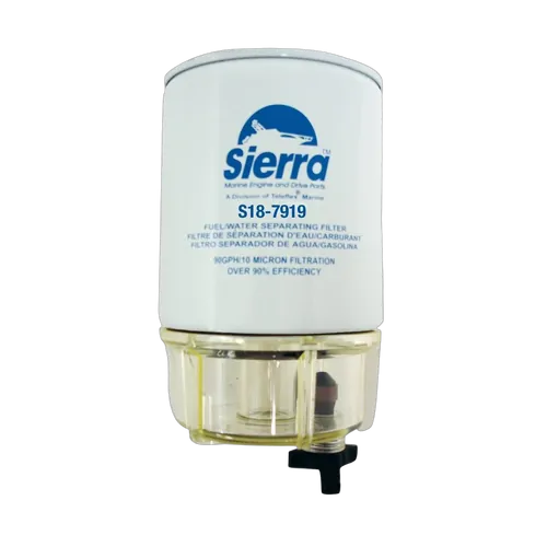 Sierra Replacement Filter & Bowl Mercury/Yamaha Clear Bowl