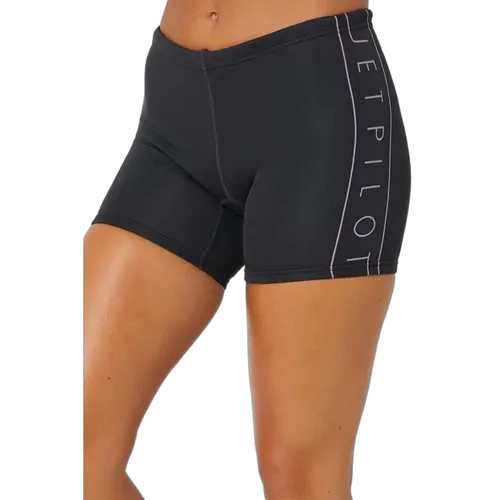 Jetpilot Cause Ladies 5" Neo Shorts - Grey/charcoal Size 8