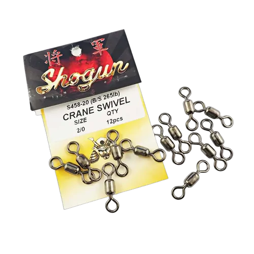 Shogun Crane Swivel #1 160lb 12x12pkts Min