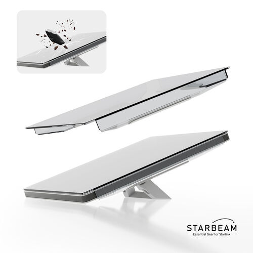 STARBEAM Starlink Mini Protective HDPE Hard Shell Cover - Transparent