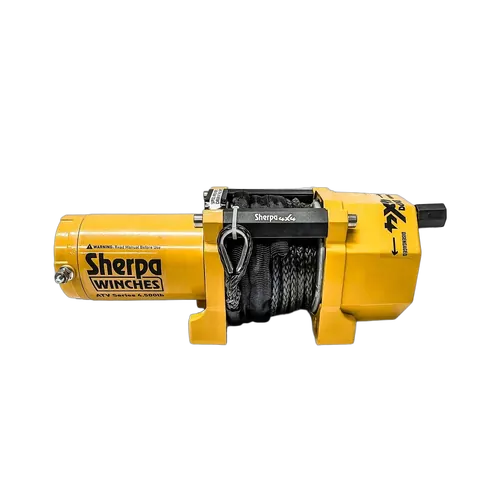 Sherpa 12V ATV Winch 4,500LB with Rope (includes wireless)