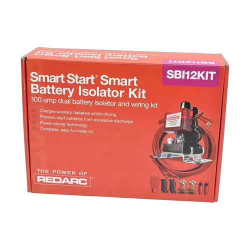 Smart Start Battery Isolator & Wiring Kit 12V