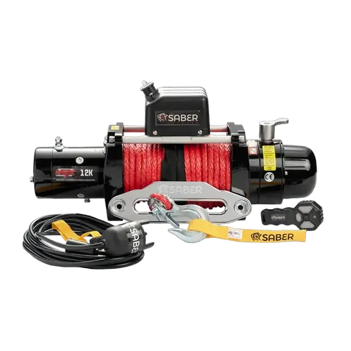 Saber Offroad 12000lbs HDX Winch - NEW