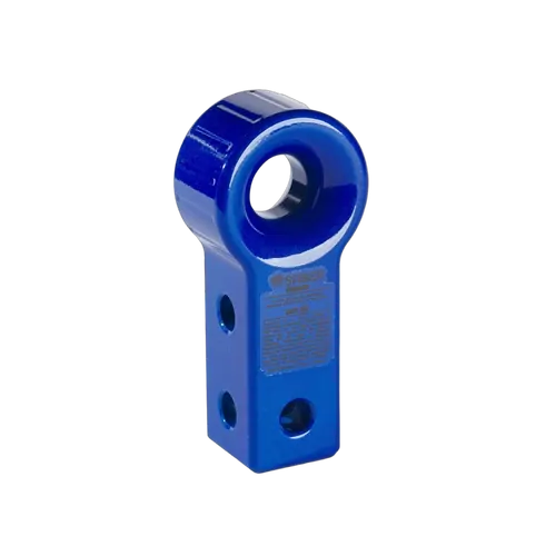 Saber Offroad 7075 Aluminium Rope Friendly Recovery Hitch - Blue Prismatic